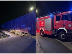 Pociąg towarowy potrącił mężczyznę