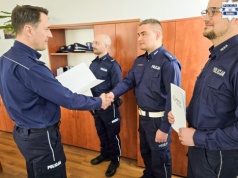 Mianowania na wyższe stopnie w raciborskiej KPP