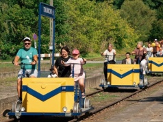 Od zapomnianej linii do atrakcji turystycznej. Drezyny rowerowe nad Zalewem Wiślanym