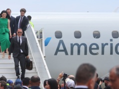 Po siedmiu latach znów wylądował tam samolot z USA