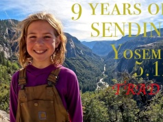 Reagan Goodwyn: 7b trad w wieku 9 lat