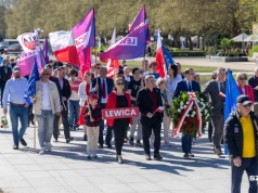 Obchody Święta Pracy w parku Kasprowicza