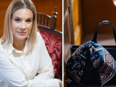 Ta apaszka nie zbiera kurzu w szafie. Marta Nawrocka wysłała sygnał