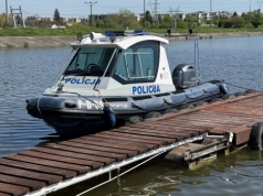 Sezon nad Zalewem Zemborzyckim rozpoczęty. Policja wraca na wodę i ścieżki rowerowe