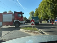 Wypadek na Alei Wojska Polskiego w Szczecinie