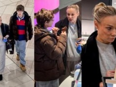 Sonia Bohosiewicz W DRESIE uskutecznia shopping z 17-letnim synem i delektuje się lodem (ZDJĘCIA)