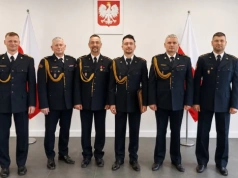 Artur Narloch zakończył służbę. Uroczyste pożegnanie w PSP w Człuchowie