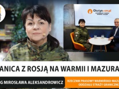 Rzecznik prasowy lokalnego oddziału straży granicznej: "Zabezpieczamy granicę na najwyższym poziomie"