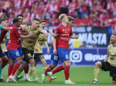 Dwa gole i czerwona kartka w finale. Górnik Zabrze z Pucharem Polski
