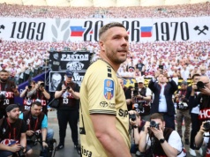 Podolski przemówił po finale Pucharu Polski. Tak powiedział o czerwonej kartce