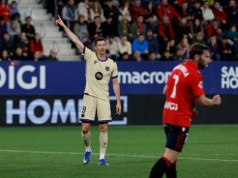 Lewandowski z kluczowym golem dla Barcelony. Tak ocenili go Hiszpanie
