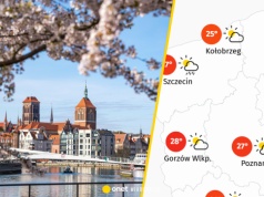 Polska otrze się dziś o pierwszy upał. Tutaj temperatura sięgnie niemal 30 st. C