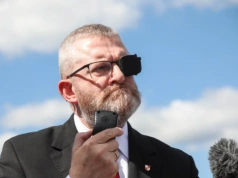 Braun powtarzał na Litwie hasła rosyjskiej propagandy. Spiął się z dziennikarką