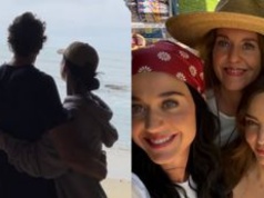 Kwiecień Katy Perry: romantyczne chwile z byłym premierem Kanady i spotkanie z eksżoną byłego partnera piosenkarki. Fajnie spędza czas? (ZDJĘCIA)