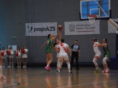 Wysoka porażka koszykarek ŁKS Łódź na początek finału play-off