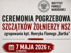Pogrzeb szczątków żołnierzy „Bartka” w Kamesznicy