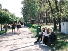 Główny deptak w Sielpi do remontu