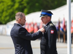Aleksander Wyglenda z Krzanowic odznaczony Krzyżem Świętego Floriana