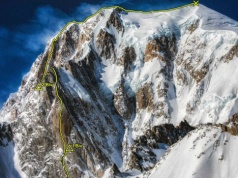 Divine Providence + Filar Freney. Piękna łańcuchówka w masywie Mont Blanc