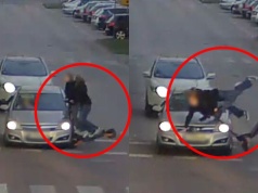 Nagranie ku przestrodze! Hulajnoga i dwie osoby vs. samochód