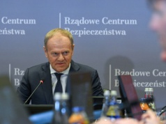 Pożar na Lubelszczyźnie. Odprawa z premierem