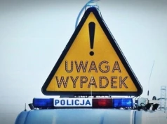 Groźny wypadek w Sarnówku Dużym. Lądował śmigłowiec LPR. Są poszkodowani