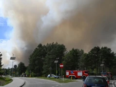 Trudna sytuacja z pożarem w Puszczy Solskiej. Do środy wieczorem pożar objął w sumie ok. 500 ha