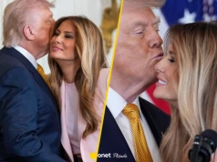 Czułe gesty Trumpów w Białym Domu. Wszystko działo się na oczach gości