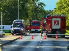 Zderzenie na trasie Ostrów Wlkp. – Raszków (ZDJĘCIA)