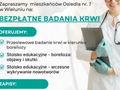 Bezpłatne badania dla mieszkańców Osiedla nr 7 w Wieluniu – zapisy nadal trwają