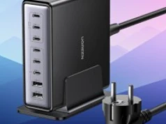 Stacja ładująca UGREEN (6x USB-C, 2x USB-A) GaN 200W, PD 100W za 219,99 zł w Amazon PL
