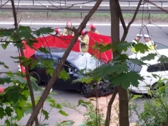 Dwie osoby trafiły do szpitala po wypadku w Katowicach. Policja ustala, co stało się na autostradzie A4