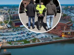 Był poszukiwany listem gończym. Na kryjówkę wybrał... koło widokowe w Gdańsku