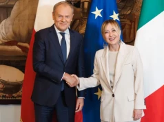 Tusk spotkał się z Meloni. "Oboje cenimy moralność i prawdę"