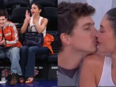 Kylie Jenner i Timothée Chalamet prezentują NAMIĘTNY POCAŁUNEK na meczu. Kryzys zażegnany? (FOTO)