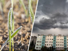 Weekend pod znakiem chmur, burz i przymrozków! Będzie powrót zimna do Polski.  IMGW zapowiada alerty