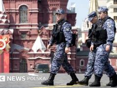 Rosenberg: Parada Zwycięstwa w Rosji bez czołgów to znak, że wojna z Ukrainą nie idzie zgodnie z planem