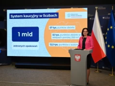 MKiŚ: system kaucyjny odzyskał 1 mld opakowań