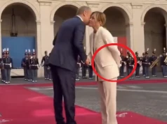 TAK Meloni przywitała się z Tuskiem, ludzie Ziobry już pieją z zachwytu. „Gest sztyletu”