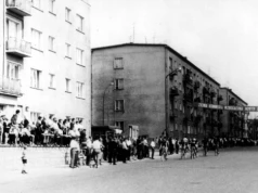 Rzadko oglądaliśmy wyścigi kolarzy na Alejach 1 Maja