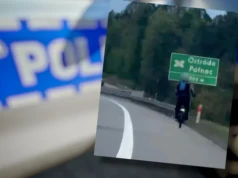 Wjechał tym na drogę ekspresową. Mógł doprowadzić do tragedii!
