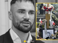 Grób Łukasza Litewki tonie w zniczach. List przy kwiatach łamie serce