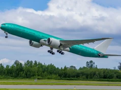 Pierwszy boeing B777-9 dla Lufthansy odbył lot testowy (zdjęcia)