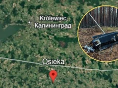 "Prawdopodobnie dron pochodzenia wojskowego" niedaleko granicy z Rosją