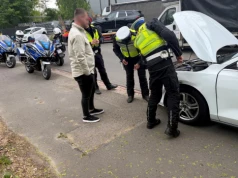 Kolejna kolizja z udziałem niesławnego "rondziarza". Zdecydowana interwencja policji