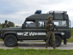 Niezidentyfikowany dron znaleziony w pobliżu granicy z Rosją