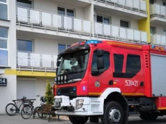 Służby ratunkowe dobudziły śpiocha