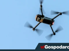 Dron szpiegujący spadł koło granicy z Rosją