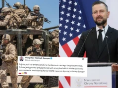 Minister Obrony Narodowej zgodnie z Nawrockim: chętnie przyjmiemy więcej żołnierzy USA