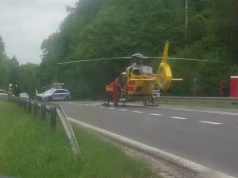 Pojechali do lasu pojeździć na quadach. Po jednego musiał przylecieć śmigłowiec LPR